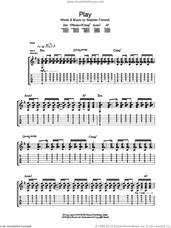 Cover icon of Play sheet music for guitar (tablature) by Stephen Fretwell, intermediate skill level