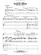 Cover icon of Song For Jeffrey sheet music for guitar (tablature) by Jethro Tull and Ian Anderson, intermediate skill level