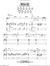 Cover icon of Wind Up sheet music for guitar (tablature) by Jethro Tull and Ian Anderson, intermediate skill level
