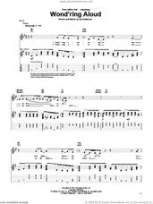 Cover icon of Wond'ring Aloud sheet music for guitar (tablature) by Jethro Tull and Ian Anderson, intermediate skill level