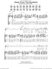Cover icon of Away From The Numbers sheet music for guitar (tablature) by The Jam and Paul Weller, intermediate skill level