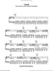 Cover icon of Laura sheet music for voice, piano or guitar by Scissor Sisters, Jason Sellards and Scott Hoffman, intermediate skill level