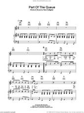 Cover icon of Part Of The Queue sheet music for voice, piano or guitar by Oasis and Noel Gallagher, intermediate skill level