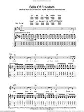 Cover icon of Bells Of Freedom sheet music for guitar (tablature) by Bon Jovi, Desmond Child and Richie Sambora, intermediate skill level