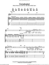 Cover icon of Complicated sheet music for guitar (tablature) by Bon Jovi, Billy Falcon and Max Martin, intermediate skill level