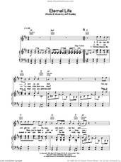 Cover icon of Eternal Life sheet music for voice, piano or guitar by Jeff Buckley, intermediate skill level