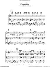 Cover icon of Forget Her sheet music for voice, piano or guitar by Jeff Buckley, intermediate skill level