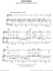 Cover icon of Goin' Back sheet music for voice, piano or guitar by Dusty Springfield, Carole King and Goffin Gerald, intermediate skill level