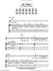 Cover icon of Mr. Clean sheet music for guitar (tablature) by The Jam and Paul Weller, intermediate skill level
