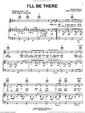 Cover icon of I'll Be There sheet music for voice, piano or guitar by Robert Nassif-Lindsey, intermediate skill level