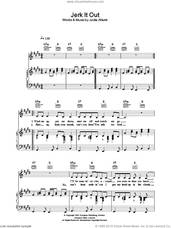 Cover icon of Jerk It Out sheet music for voice, piano or guitar by The Caesars and Jocke Ahlund, intermediate skill level