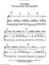 Cover icon of The Fighter sheet music for voice, piano or guitar by Gym Class Heroes featuring Ryan Tedder, Disashi Lumumba-Kasongo, Eric Roberts, Matthew McGinley, Noel Zancanella, Ryan Tedder and Travis McCoy, intermediate skill level
