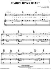 Cover icon of Tearin' Up My Heart sheet music for voice, piano or guitar by 'N Sync, Kristian Lundin and Max Martin, intermediate skill level