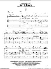 Cover icon of Lay It Down sheet music for guitar (tablature) by Aerosmith, Donald De Grate, Joe Perry, Marti Frederiksen and Steven Tyler, intermediate skill level