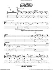 Cover icon of Death Valley sheet music for guitar (tablature) by John5 and Kevin Savigar, intermediate skill level