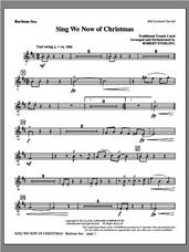 Cover icon of Sing We Now Of Christmas sheet music for orchestra/band (baritone sax) by Robert Sterling and Miscellaneous, intermediate skill level