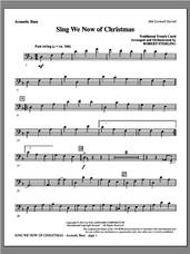 Cover icon of Sing We Now Of Christmas sheet music for orchestra/band (acoustic bass) by Robert Sterling and Miscellaneous, intermediate skill level
