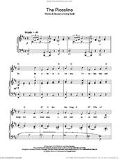 Cover icon of The Piccolino sheet music for voice, piano or guitar by Top Hat Cast and Irving Berlin, intermediate skill level