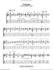Cover icon of Swanee sheet music for guitar solo (chords) by Jerry Willard and George Gershwin, easy guitar (chords)