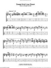 Cover icon of Sweet And Low Down sheet music for guitar solo (chords) by Jerry Willard and George Gershwin, easy guitar (chords)