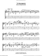 Cover icon of 'S Wonderful sheet music for guitar solo (chords) by Jerry Willard and George Gershwin, easy guitar (chords)