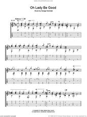 Cover icon of Oh, Lady, Be Good sheet music for guitar solo (chords) by Jerry Willard and George Gershwin, easy guitar (chords)