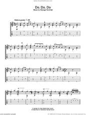 Cover icon of Do Do Do sheet music for guitar solo (chords) by Jerry Willard and George Gershwin, easy guitar (chords)