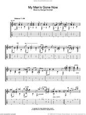 Cover icon of My Man's Gone Now sheet music for guitar solo (chords) by Jerry Willard and George Gershwin, easy guitar (chords)