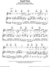Cover icon of Good Time sheet music for voice, piano or guitar by Owl City featuring Carly Rae Jepsen, Adam Young, Brian Dong Ho Lee and Matthew Thiessen, intermediate skill level