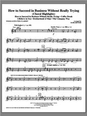 Cover icon of How to Succeed In Business Without Really Trying (Medley) sheet music for orchestra/band (tenor saxophone) by Mark Brymer, intermediate skill level