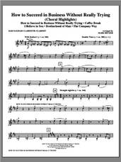 Cover icon of How to Succeed In Business Without Really Trying (Medley) sheet music for orchestra/band (baritone sax) by Mark Brymer, intermediate skill level