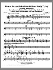 Cover icon of How to Succeed In Business Without Really Trying (Medley) sheet music for orchestra/band (drums) by Mark Brymer, intermediate skill level