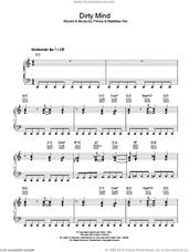 Cover icon of Dirty Mind sheet music for voice, piano or guitar by Prince and Matthew Fink, intermediate skill level