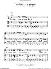 Cover icon of Anything Could Happen sheet music for voice, piano or guitar by Ellie Goulding and James Eliot, intermediate skill level