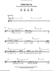 Cover icon of Wake Me Up sheet music for guitar (tablature) by Ed Sheeran and Jake Gosling, intermediate skill level