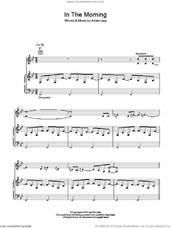 Cover icon of In The Morning sheet music for voice, piano or guitar by Norah Jones and Adam Levy, intermediate skill level