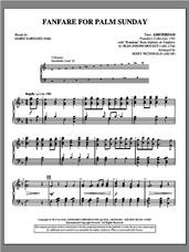 Cover icon of Fanfare For Palm Sunday sheet music for handbells by Mary McDonald and James Barnard, intermediate skill level