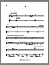 Cover icon of Koi sheet music for voice and piano by Kitaro and Masanori Takahashi, intermediate skill level