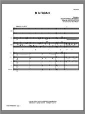 Cover icon of It Is Finished (complete set of parts) sheet music for orchestra/band by David Lantz and Susan Boersma, intermediate skill level