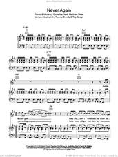 Cover icon of Never Again sheet music for voice, piano or guitar by Trey Songz, Curtis Mayfield, James Abrahart Jr., Matthew Prime and Teemu Brunila, intermediate skill level
