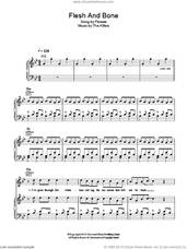 Cover icon of Flesh And Bone sheet music for voice, piano or guitar by The Killers, Brandon Flowers, Dave Keuning, Mark Stoermer and Ronnie Vannucci, intermediate skill level
