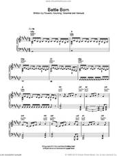 Cover icon of Battle Born sheet music for voice, piano or guitar by The Killers, Brandon Flowers, Dave Keuning, Mark Stoermer and Ronnie Vannucci, intermediate skill level