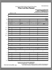 Cover icon of What God Has Planned (complete set of parts) sheet music for orchestra/band (Orchestra) by Mark Hayes, intermediate skill level