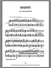 Cover icon of Basmati sheet music for piano solo by Chilly Gonzales and Jason Beck, intermediate skill level