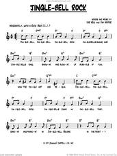 Cover icon of Jingle Bell Rock sheet music for voice and other instruments (fake book) by Joe Beal, Bobby Helms and Jim Boothe, intermediate skill level