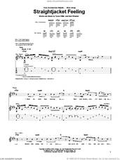 Cover icon of Straightjacket Feeling sheet music for guitar (tablature) by The All-American Rejects, Nick Wheeler and Tyson Ritter, intermediate skill level