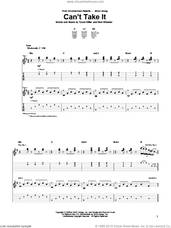 Cover icon of Can't Take It sheet music for guitar (tablature) by The All-American Rejects, Nick Wheeler and Tyson Ritter, intermediate skill level