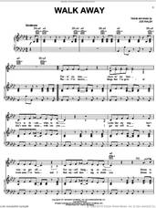Cover icon of Walk Away sheet music for voice, piano or guitar by The James Gang and Joe Walsh, intermediate skill level
