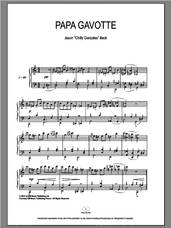 Cover icon of Papa Gavotte sheet music for piano solo by Chilly Gonzales and Jason Beck, classical score, intermediate skill level