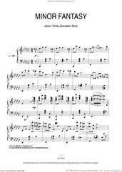 Cover icon of Minor Fantasy sheet music for piano solo by Chilly Gonzales and Jason Beck, classical score, intermediate skill level